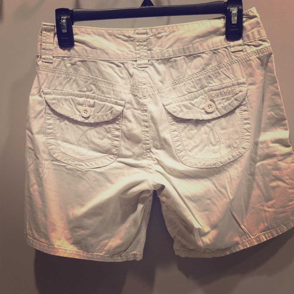 CK Khaki shorts size 4